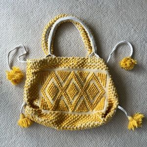 Lovestitch yellow tote